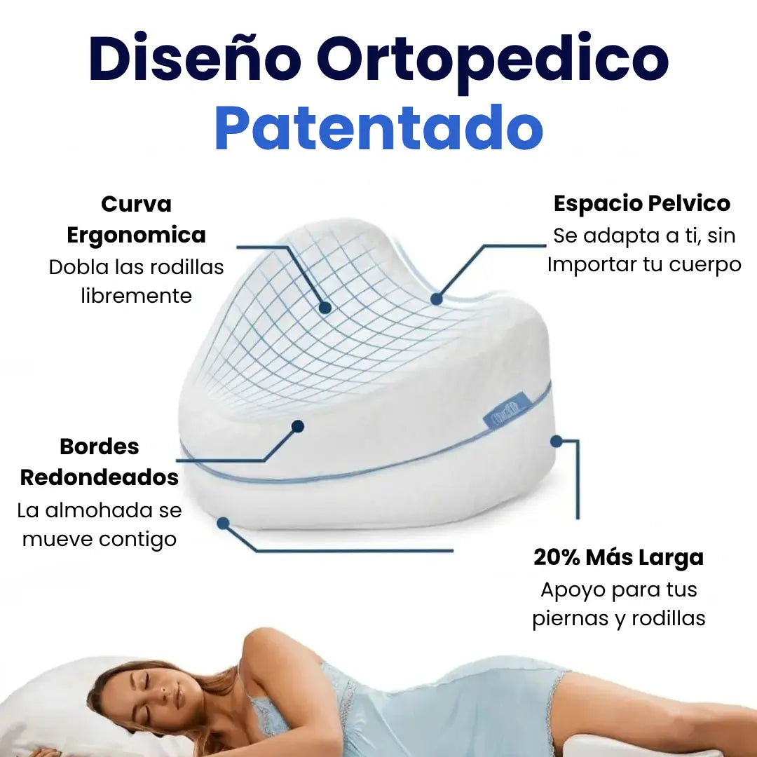 Almohada de Rodillas Para Dormir Mejor