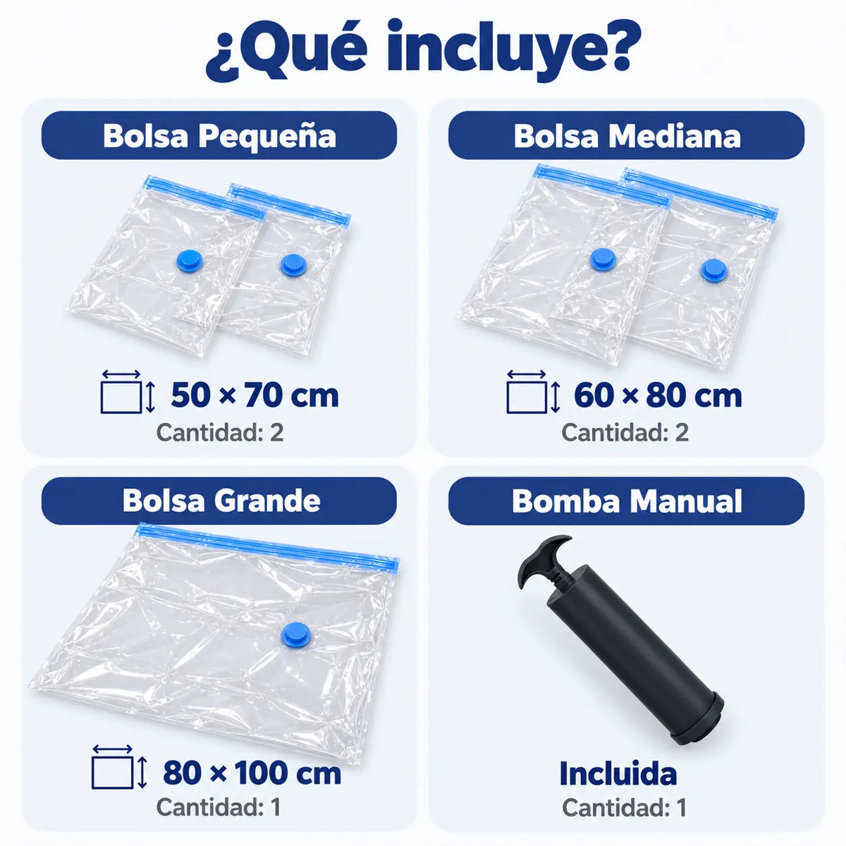 Kit Bolsas de Compresión Envera