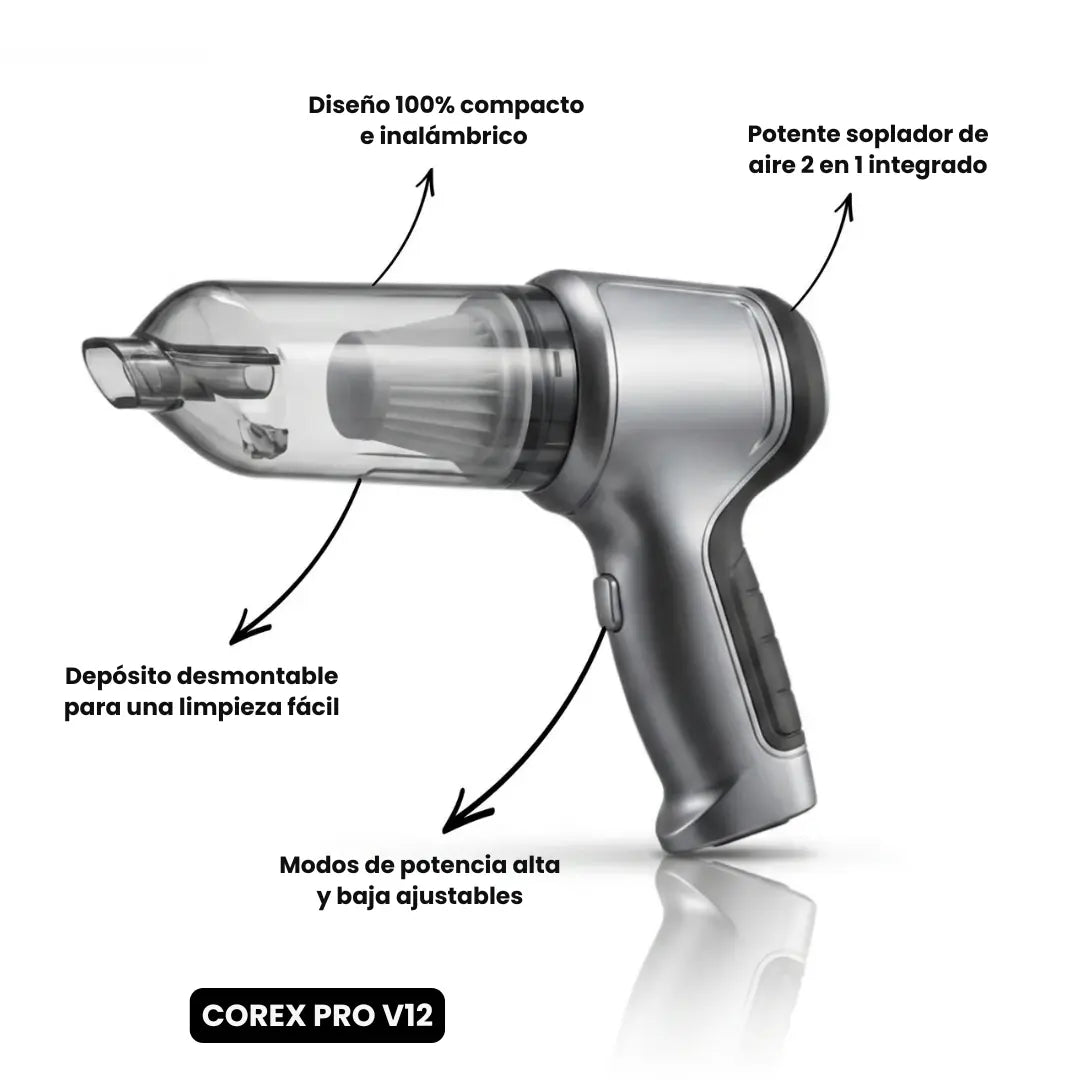 Corex Aspiradora y Sopladora V12 Pro